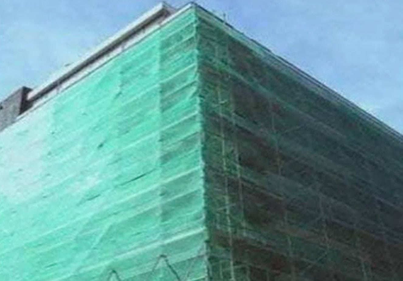Gardening Shade net 50% Shade Meters Role Full Green Thick and UV Treated Long Life for Agriculture Gardening Building Construction and Safety Net. (3X50MTR)