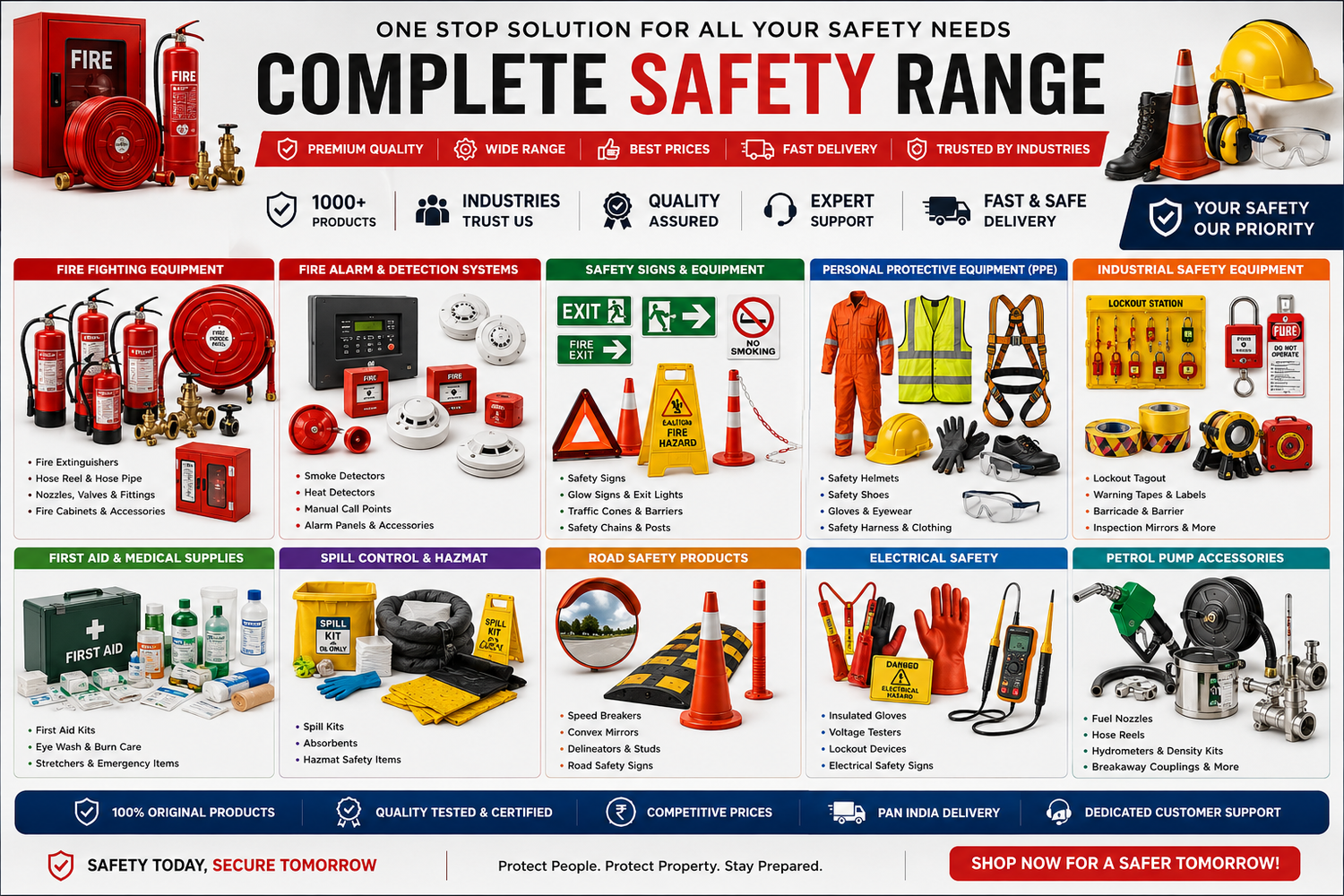 COMPLETE SAFETY RANGE