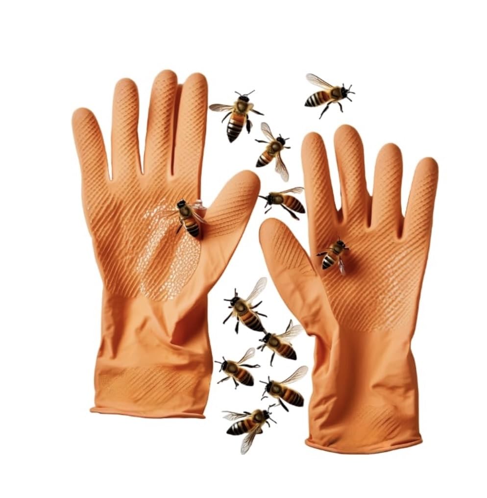 CHANDOKS IND Gloves for Beekeeping | EN388 & EN374 Certified Bee Gloves 1 Pair