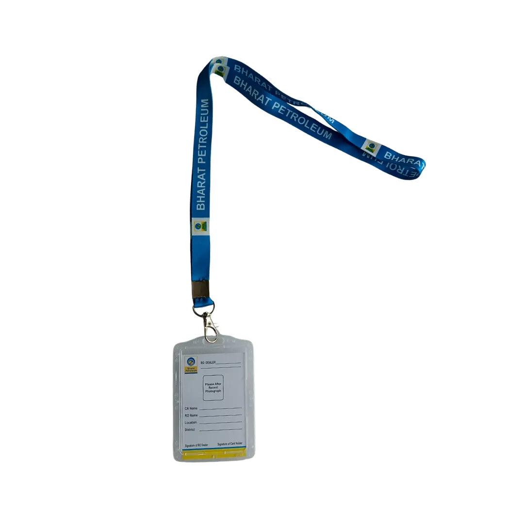 Bharat Petroleum (BPCL) Uniform Paper ID Card | Petrol Pump Staff Identity Card | Employee Uniform ID Card