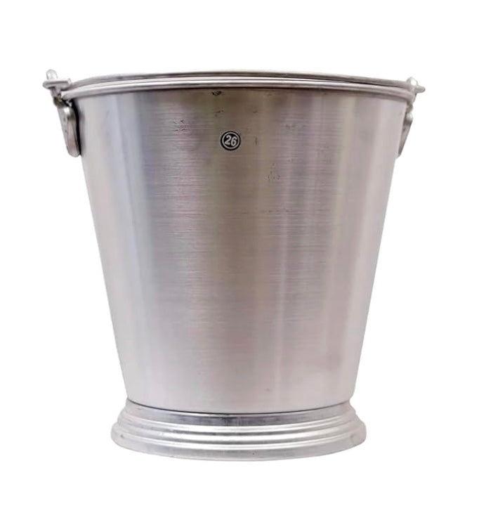 Chandoks Heavy Aluminium Bucket Multipurpose Balti with Handle Specially Made for Home and Restaurant, Best for Petroleum Use, IOCL,BPC,HP,NAYARA,ETC