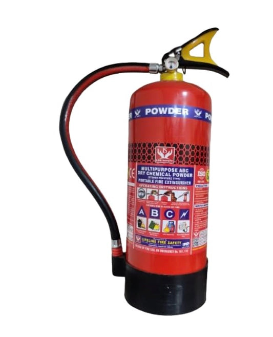 Life Safety MS ABC Fire Extinguisher (Red | 6 Kg)(1.8 X 7 X 1.8 Inch)