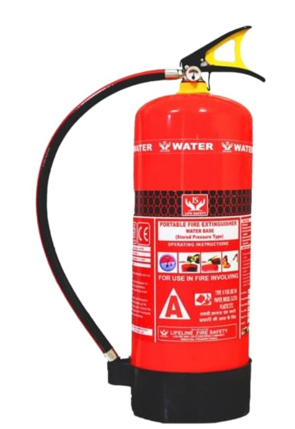 Life Safety MS Water Fire Extinguisher (Red | 9 LTR.)(1.11 X 8 X 1.11 Inch)