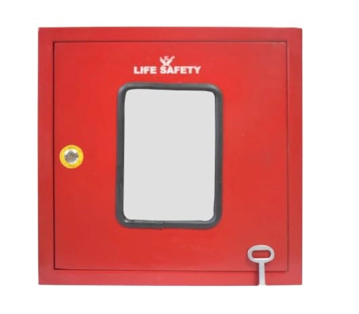 Single Door Hose Box Fire Extinguisher (Red)(3 X 4 X 3 FT)