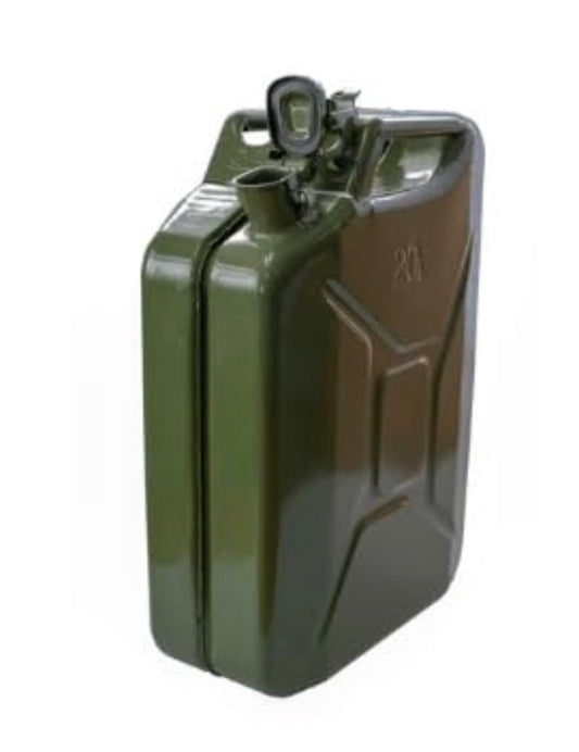 TITAN TANK Heavy Duty Jerry Can 20L Fuel & Water Storage | Leak-Proof Design, Portable Container, Petrol & Diesel Safe, Durable Build, Metal Construction