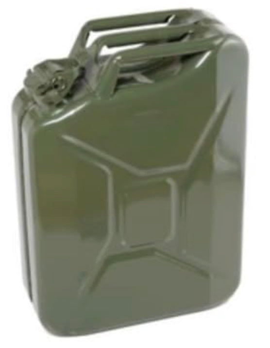 CHANDOKS PETROMART Jerry Can 20L Metal Fuel & Water Storage Container | Leak-Proof Design, Portable, Petrol & Diesel Safe, Secure Latch Closure, Durable Build