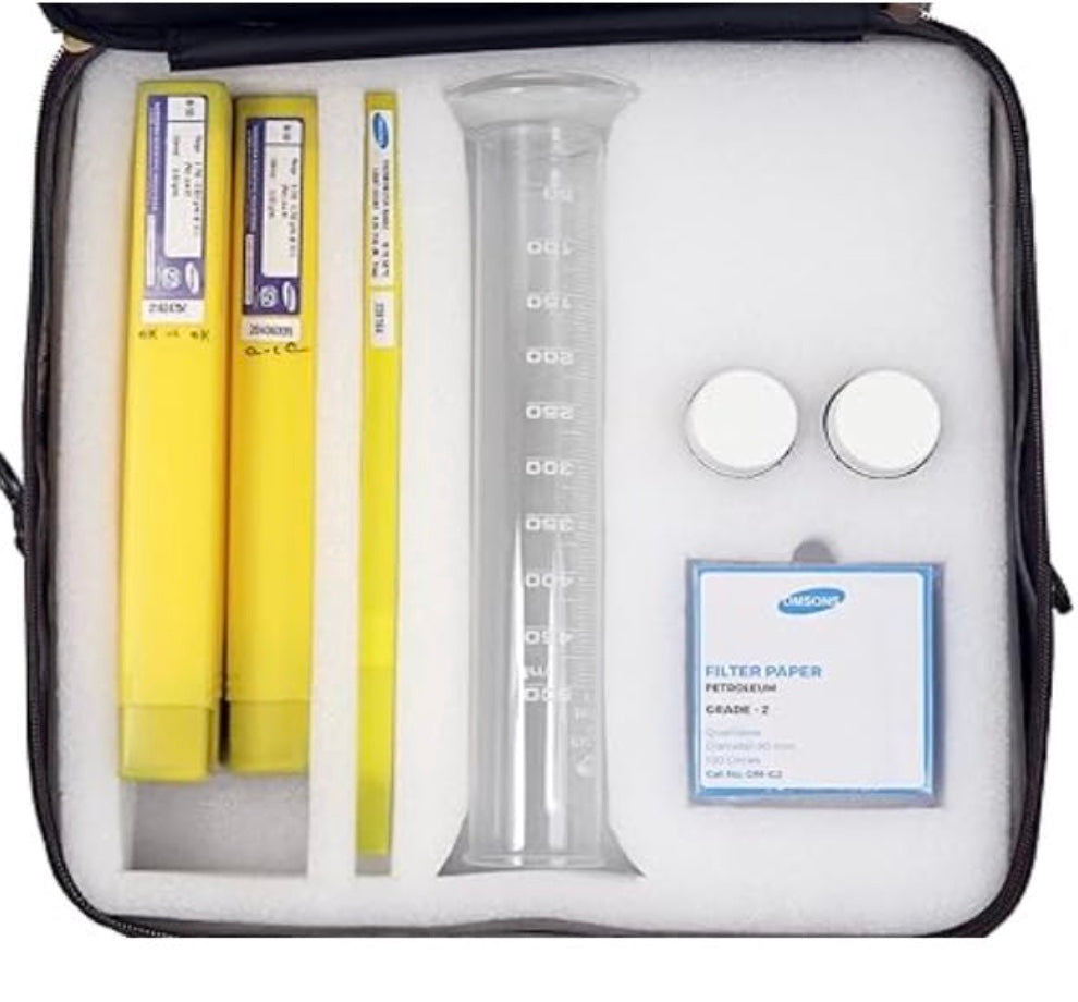 OMSONS with NABL Calibration Certificate with Density Hydrometers & Thermometers For Petroleum Use (DENSITY KIT WITH M50 HYDROMETERS)