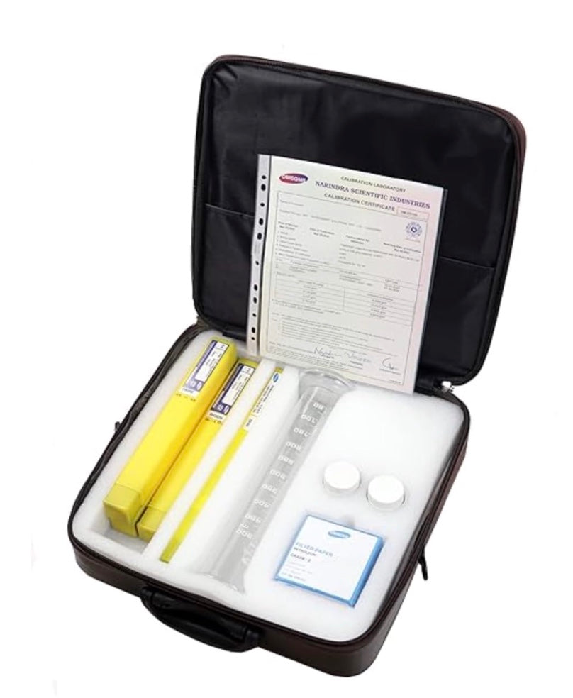 CFI OMSONS with NABL Calibration Certificate with Density Hydrometers & Thermometers For Petroleum Use (DENSITY KIT WITH M50 HYDROMETERS)
