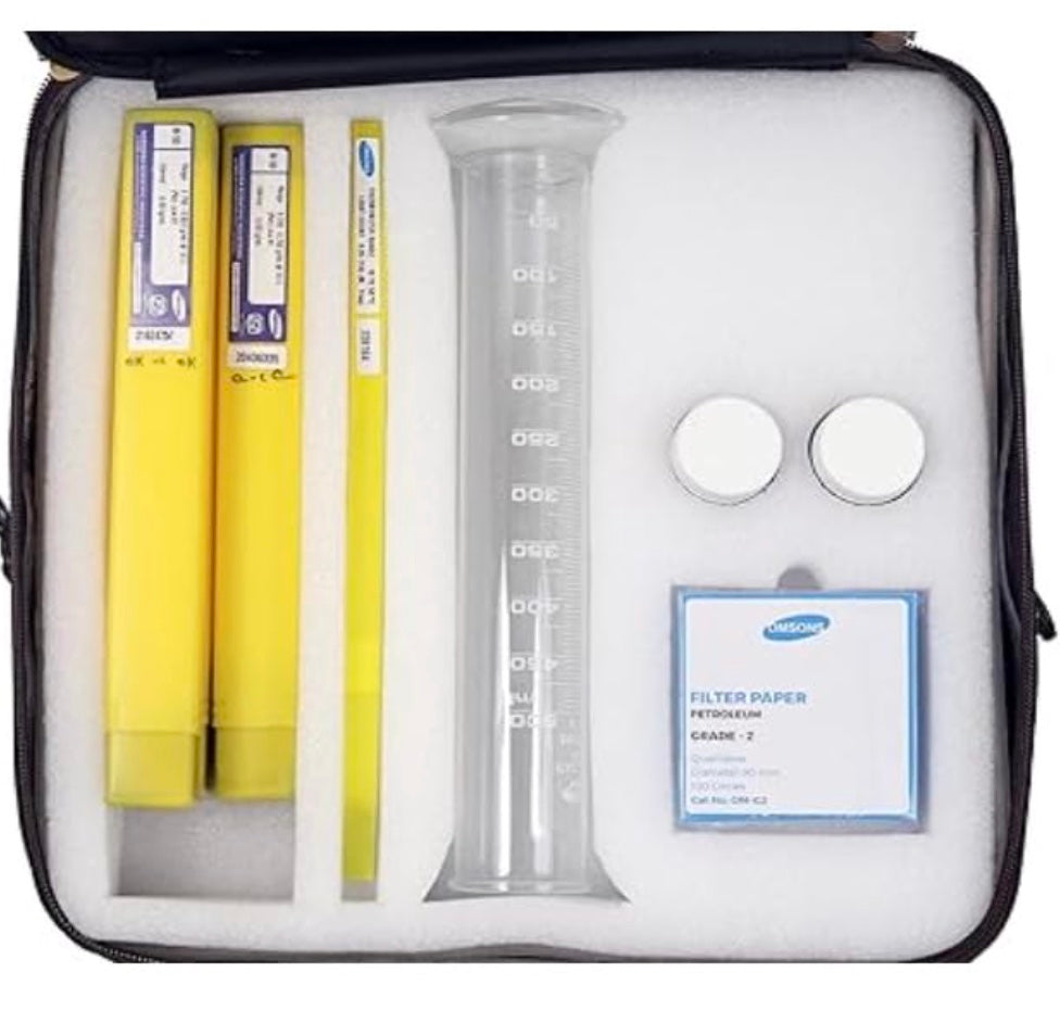 CFI OMSONS with NABL Calibration Certificate with Density Hydrometers & Thermometers For Petroleum Use (DENSITY KIT WITH M50 HYDROMETERS)