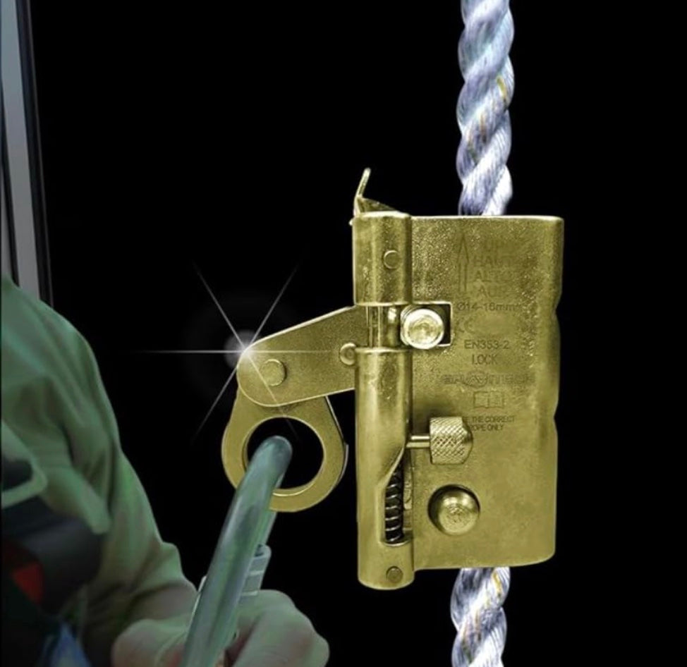 Fall Arrester Premium Safety Harness for Vertical Protection and Fall Arrest | Suitable for Construction, Climbing, and Rescue Operations