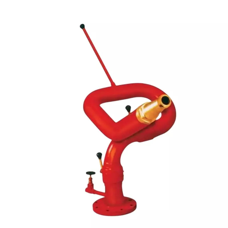 CHANDOK High-Capacity Directional Water Cannon for Fire Suppression Stainless Steel or Bronze Material