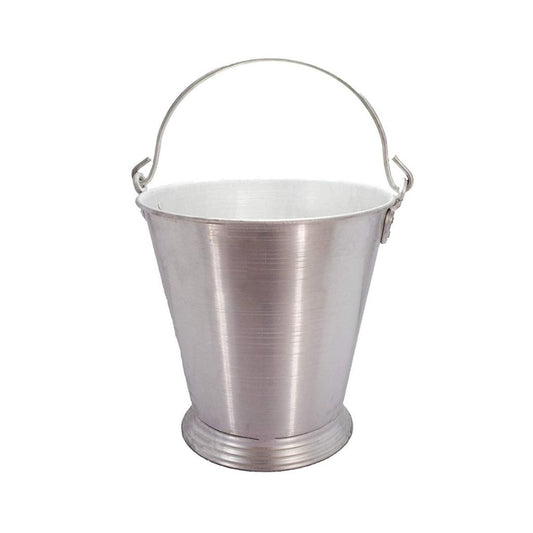 Heavy Duty Aluminum Bucket Without Earthing Wire | Industrial Fuel Transfer Bucket | Petrol Pump Aluminium Bucket | Fuel Testing Bucket
