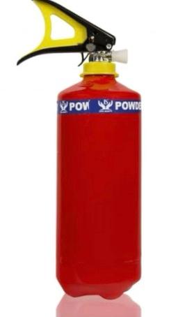 Life Safety MS ABC Fire Extinguisher (Red | 2Kg)(1.3 X 5 X 1.3 Inch)
